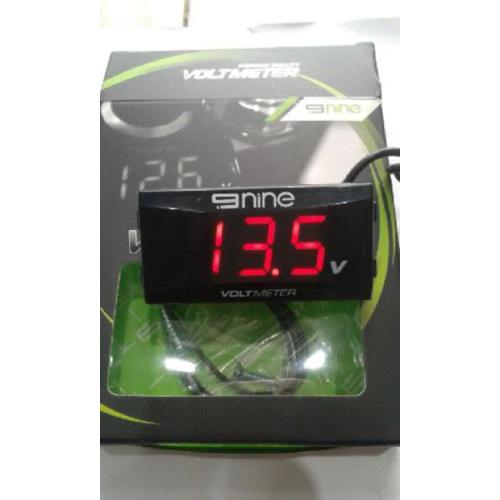 Gambar LUMINOS Voltmeter LED Digital Waterproof Pengukur Voltase Aki LUMINOS - Biru dari Champs Jakarta Barat Tokopedia