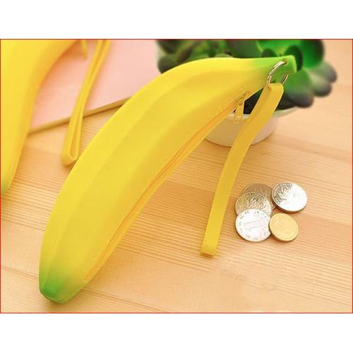 Foto Produk tempat pensil silikon berbentuk pisang asli dari Vens online shop
