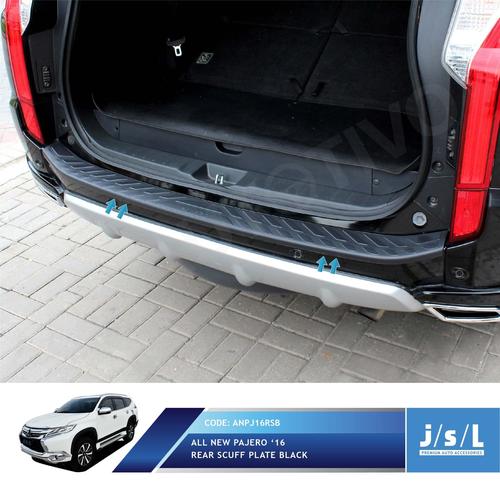 Foto Produk All New Pajero Sport Sillplate Belakang Hitam / Rear Scuff Plate Black dari Autotivo