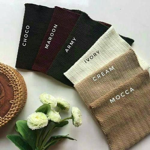 Foto Produk INNER BANDANA RAJUT INNER BANDANA CIPUT RAJUT Anti Pusing Murah dari Vibelle Shop