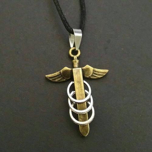 Foto Produk Kalung Wing Sword Gold 10675. dari DHV store