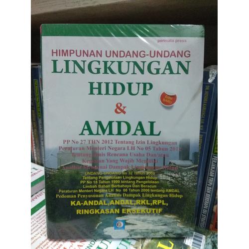 Gambar Himpunan Undang undang Lingkungan hidup dan AMDAL dari andrebuku undefined Tokopedia