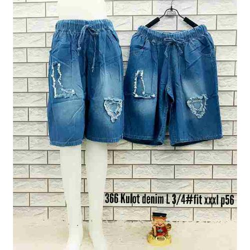 Foto Produk Kb-366 kulot 3p4 denim dari Bless-Shopp