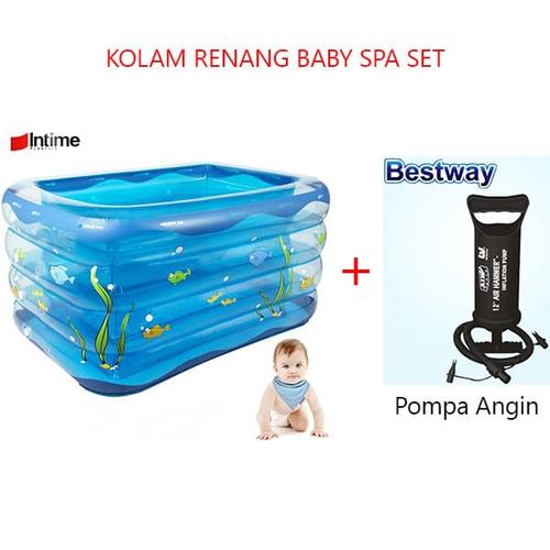 Foto Produk SET Kolam Renang Baby SPA Intime Y213A Original FISH / Kolam Renang dari Ji-en Collection