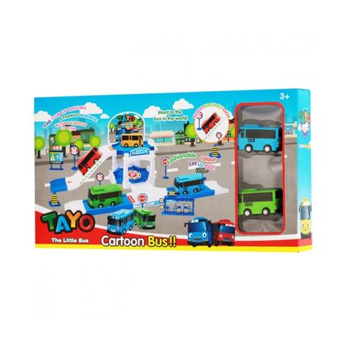 Foto Produk Mainan Anak TAYO PARKING ZY 002 MAINAN PARKING LOT TAYO Little Bus dari Toko-Ku by FAS-TOP