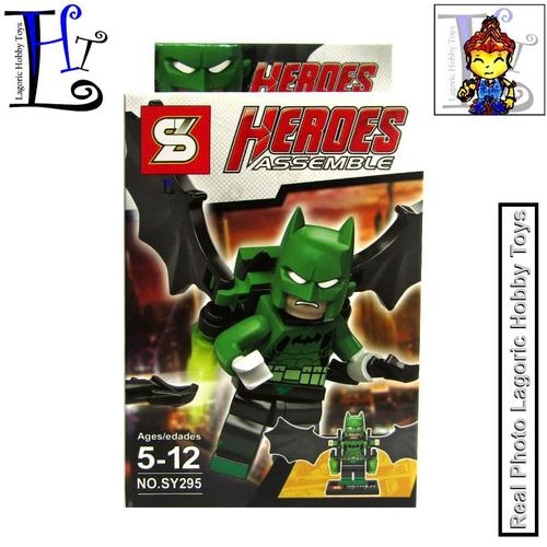 Foto Produk Lego Bloks DC Heroes Assemble SY295 Batman Green Super Upgrade dari Lagoric Hobby Toys