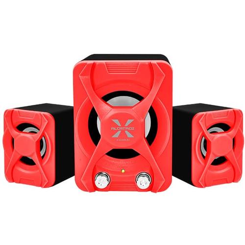 Foto Produk ALCATROZ X-AUDIO 2.1 Speaker - Merah dari manekistore