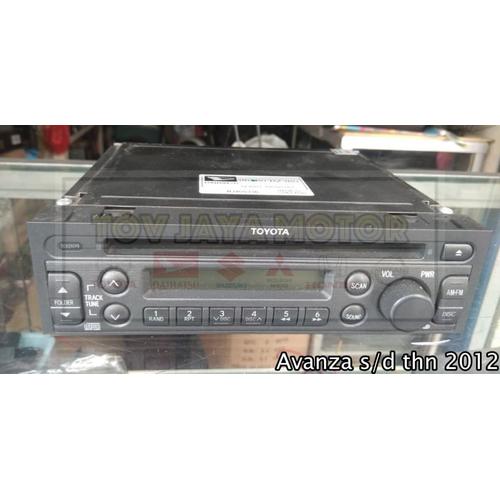 Jual Tape / Head Unit / Radio ORIGINAL Toyota Avanza Tahun 2012 (SECOND
