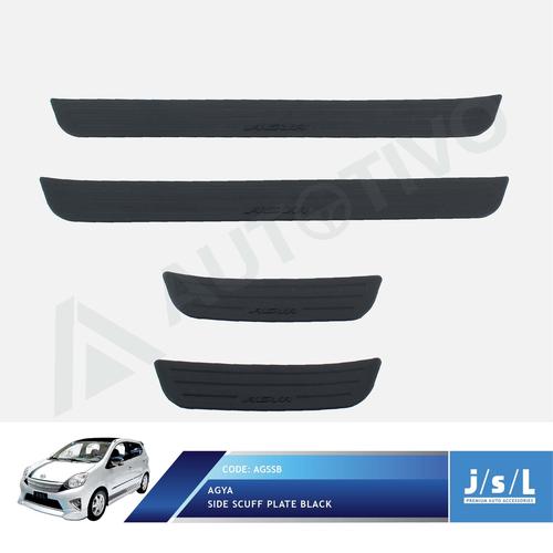 Foto Produk Toyota Agya Sillplate Samping Hitam JSL/Side Scuff Plate Black dari Autotivo