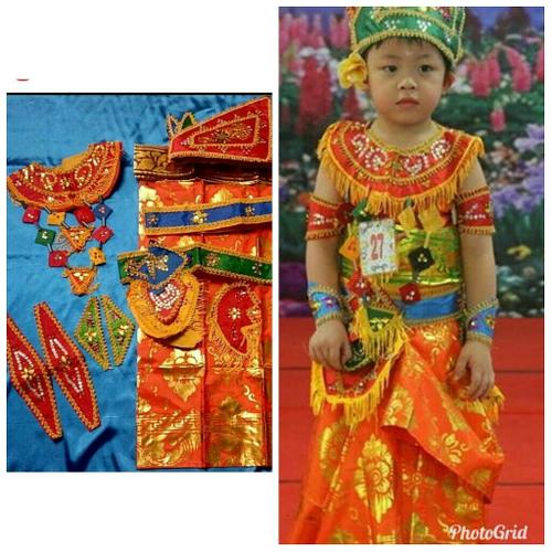 Foto Produk Baju adat bali anak panji semirang - Merah dari FAUZAN GHIFFARY SHOP