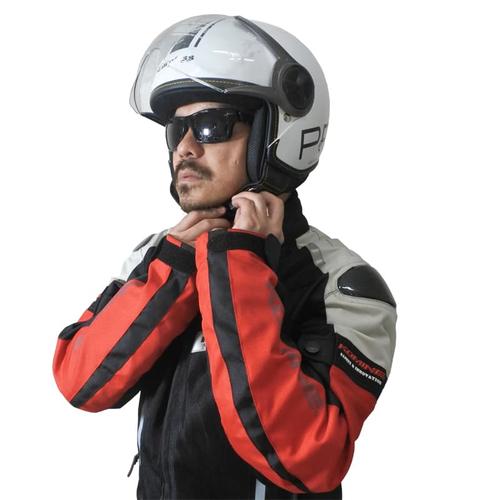 Foto Produk Cargloss YR Protect Helm Half Face - Sp. Whity White - Putih, M dari Helm Cargloss