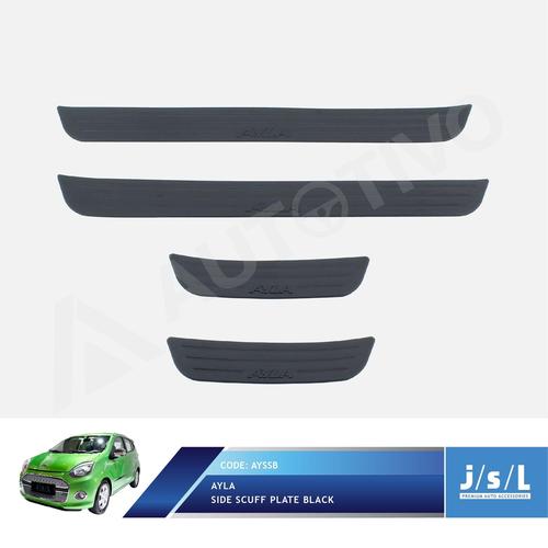 Foto Produk Daihatsu Ayla Side Scuff Plate Black / Sillplate Samping Hitam JSL dari Autotivo
