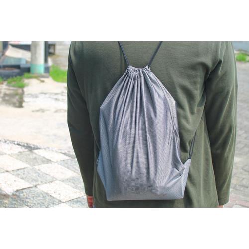 Foto Produk Tas Serut / String Bag / Sack Bag Monochrome dari Mixedst
