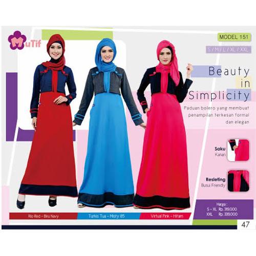 Foto Produk BAJU GAMIS MUTIF 151 dari Zifa_Shop