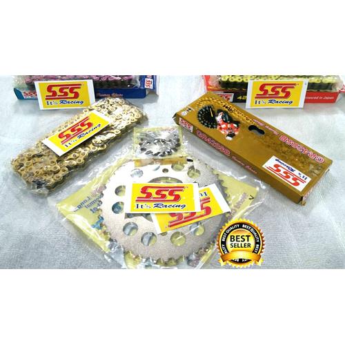 Foto Produk Gear set SSS CB150R / CBR150R / Megapro / Verza Termurah dari Central Motorsport Jaya