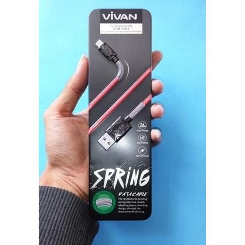 Foto Produk Data Cable Vivan FL100 Lightning 100CM Original 100% dari Original 100% Asli