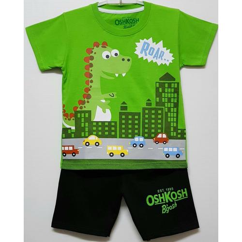 Foto Produk SETELAN ANAK SIZE 1-6 OSHKOSH DINO CITY HIJAU ROAR | KAOS KARAKTER dari MAYA FINKA KAOS KARAKTER