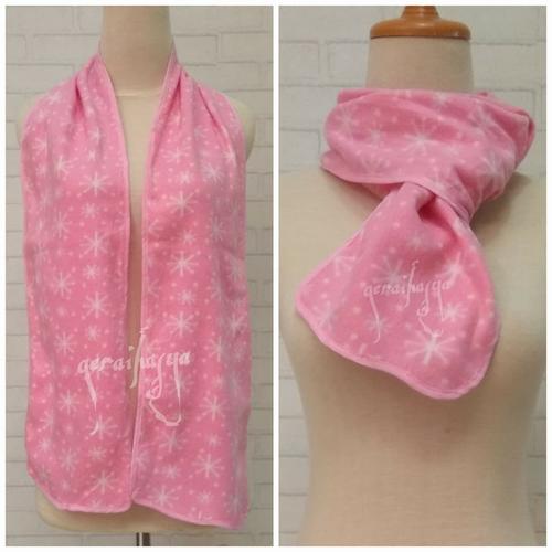 Foto Produk syal shawl scarf pink winter u pria wanita anak laki perempuan #293 dari Gerai Hasya