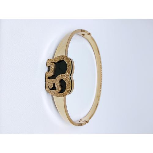 Foto Produk Gelang Emas Wanita Simple Black Elephant / Bangle / Cuff dari All the Things I Need