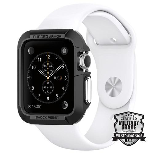 Jual Spigen Rugged Armor Apple Watch Series 1/2/3 42mm - Black - Jakarta  Selatan - Spigen Original Shop | Tokopedia