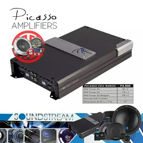SOUNDSTREAM LW4.620 4chアンプ 620W 【公式通販】