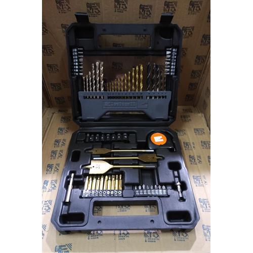 Foto Produk Mata Bor Besi Kayu Beton Obeng Soket Sokbit Set 70pc dari GudangPowerTools