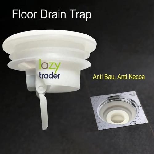 Foto Produk Bagikan : Floor Drain Trap Anti / Pencegah Bau Kecoa got Saluran air dari Lazy Trader