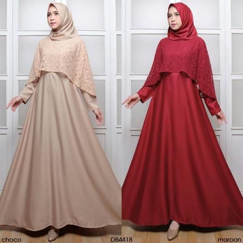 Foto Produk Gamis Cape Delish DB4418 dari ZulfaButiq03