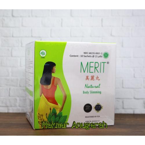 Foto Produk MERIT NATURAL BODY SLIMMING - PELANGSING TUBUH ALAMI dari Makmur Anugerah