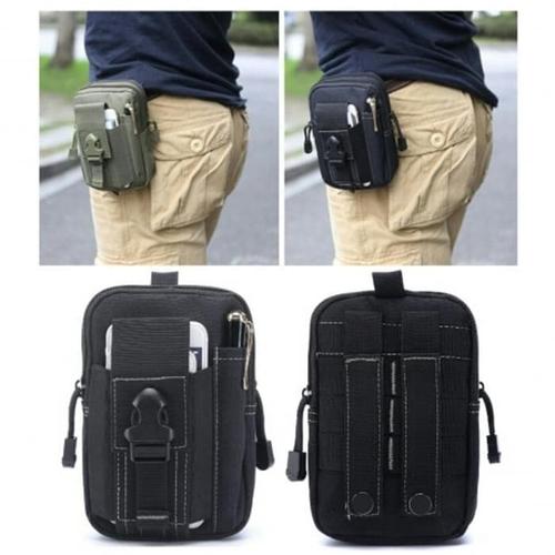 Foto Produk TAS PINGGANG/TAS TACTICAL/TAS ARMY/TAS OUTDOOR/TAS HP - HIJAU LORENG dari angel-city