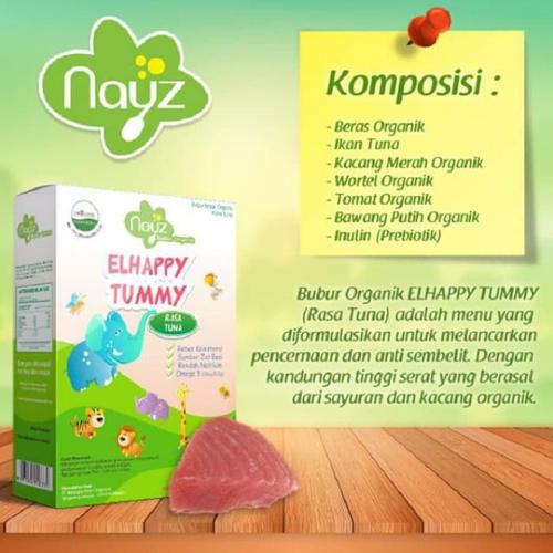 Foto Produk MURAH NAYZ ELHAPPY TUMMY TUNA LANCARKAN PENCERNAAN BUBUR BAYI MP ASi dari arsyadbabyshop