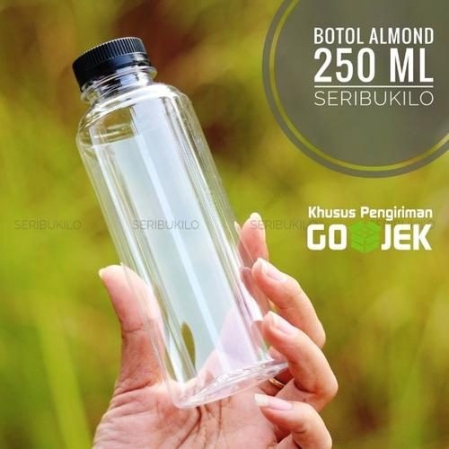 Foto Produk Botol Plastik 250ml Almond + Botol Plastik Almond 250ml dari Seribu Online