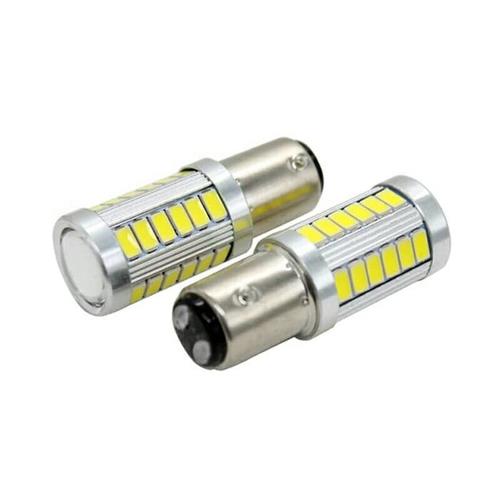 Foto Produk Lampu LED Bayonet Brake / Rem 1157 W5W 5630 33 MATA Lensa Mobil Motor - Merah dari TejaMart