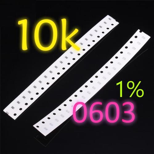 Foto Produk SMD 10K Ω Resistor 0603 1608 1% SMT 10KOhm dari Lisu Instrument