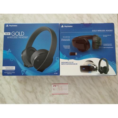 Jual NEW GOLD WIRELESS HEADSET SONY PS4 - Kota Palembang - One Playstore |  Tokopedia