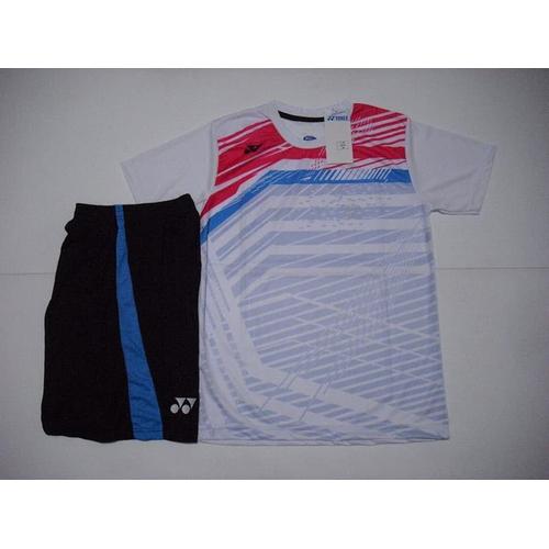 Foto Produk SETELAN BADMINTON / BULUTANGKIS Yonex Y.23 (White Black) dari Gudang-Sporty