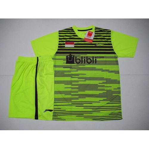 Foto Produk SETELAN BADMINTON / BULUTANGKIS Lining L.32 (Stabilow Black) dari Gudang-Sporty