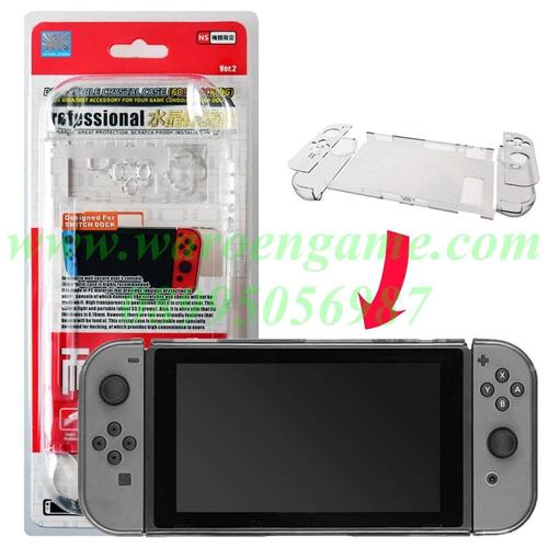 Foto Produk Nintendo Switch Project Design Thin Transparent Clear Case Dockable dari Waroengame