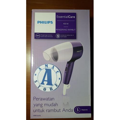 Foto Produk PHILIPS HP8126-02 Hair Dryer HP8126 - Garansi Resmi HP 8126 Pengering dari amac store