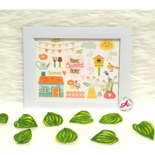 Foto Produk Poster / Pajangan / Wall Decor Shabby: Sweet Home 4 dari ai_decor
