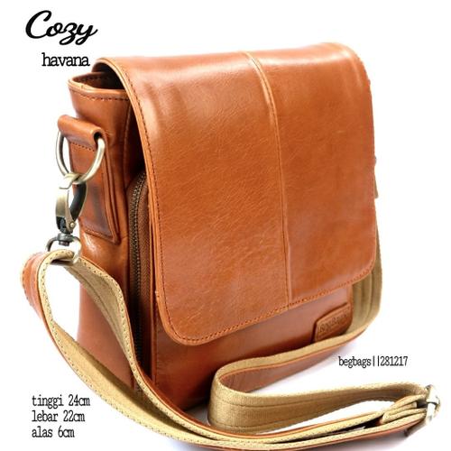 leather sling bag