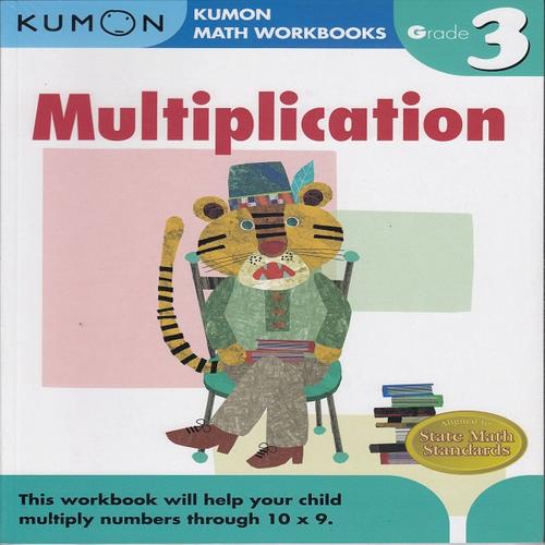Foto Produk Buku Anak - Kumon - Grade 3 Multiplication dari Kumon Publishing INA