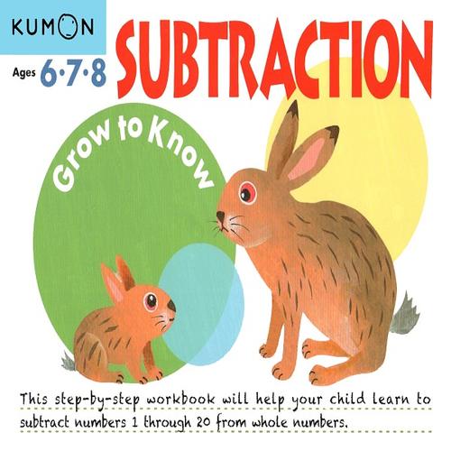 Foto Produk Buku Anak - Kumon - Grow to Know: Subtraction dari Kumon Publishing INA