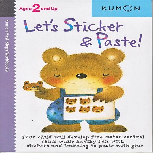 Foto Produk Buku Anak - Kumon - Let's Sticker and Paste dari Kumon Publishing INA