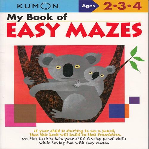 Foto Produk Buku Anak - Kumon - My Book of Easy Mazes dari Kumon Publishing INA