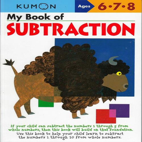 Foto Produk Buku Anak - Kumon - My Book of Subtraction dari Kumon Publishing INA