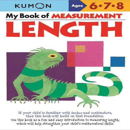 Foto Produk Buku Anak - Kumon - My Book of Measurement: Length dari Kumon Publishing INA