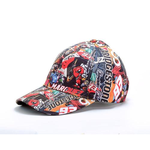 Foto Produk Topi Marc Marquez MM93 Moto GP Stiker Bomb Full print dari Satu Corner Shop