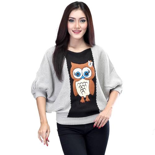Foto Produk Sweater Rajut Casual Wanita Outwear Wanita Original Inficlo SAD 244 dari Semutabang OLShop