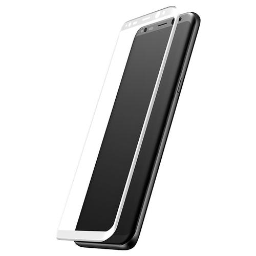 Foto Produk Baseus 3D Arc Tempered Glass Film For SAMSUNG Galaxy S8 Plus - Putih dari Cute Agassi